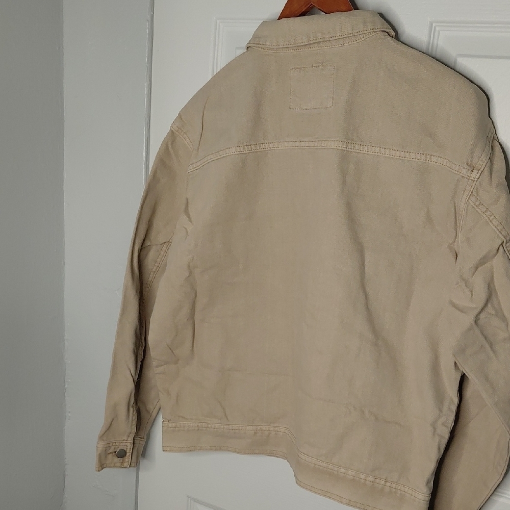 Forever 21 Beige Denim Jacket - Picture 5 of 7